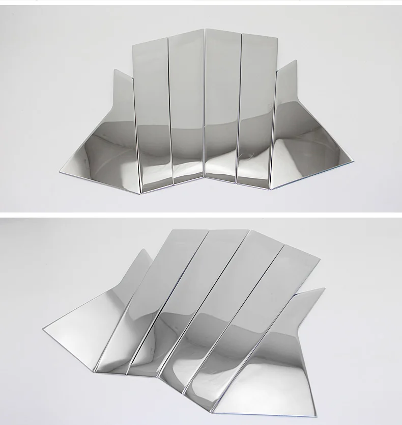 

Stainless steel car window car accessories Exterior Window Sill Lid Trims for hyundai sonata 2015 2016 2017 2018 Car Styling