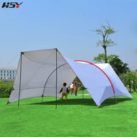 6x6m rain proof sunshade multifunctional living room tent with large space habi family party camping tent outdoor sun shade