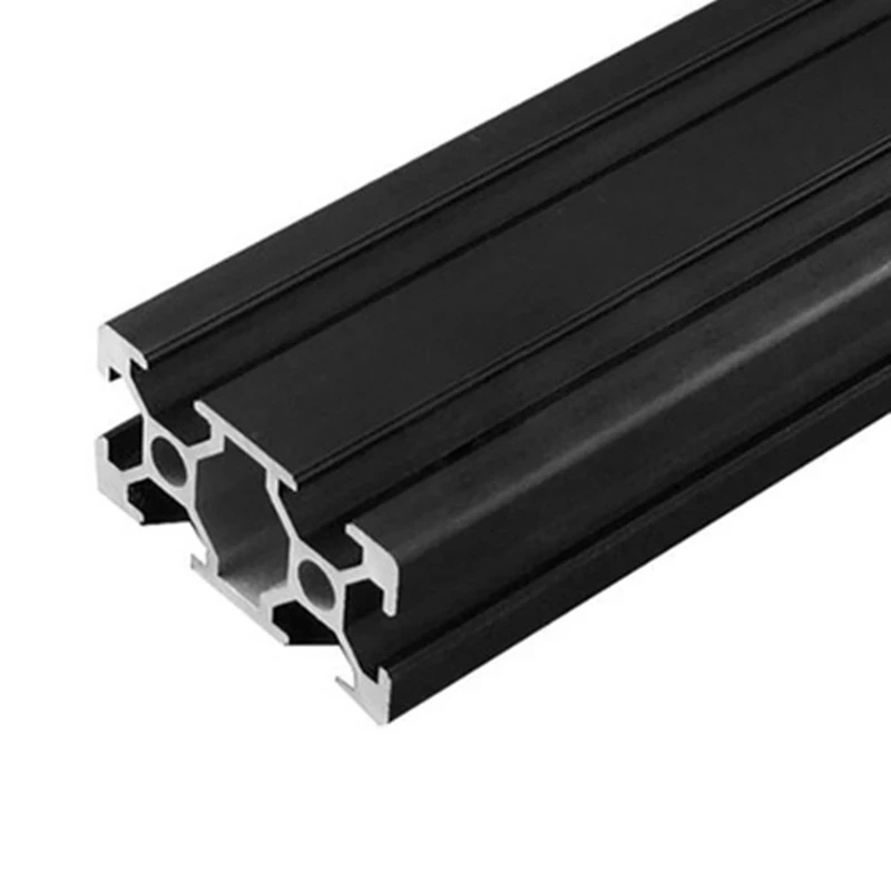 

4PC 100-600MM BLACK 2040 European Standard Anodized Aluminum Profile Extrusion Linear Rail 200mm 500mm for DIY CNC 3D Printer
