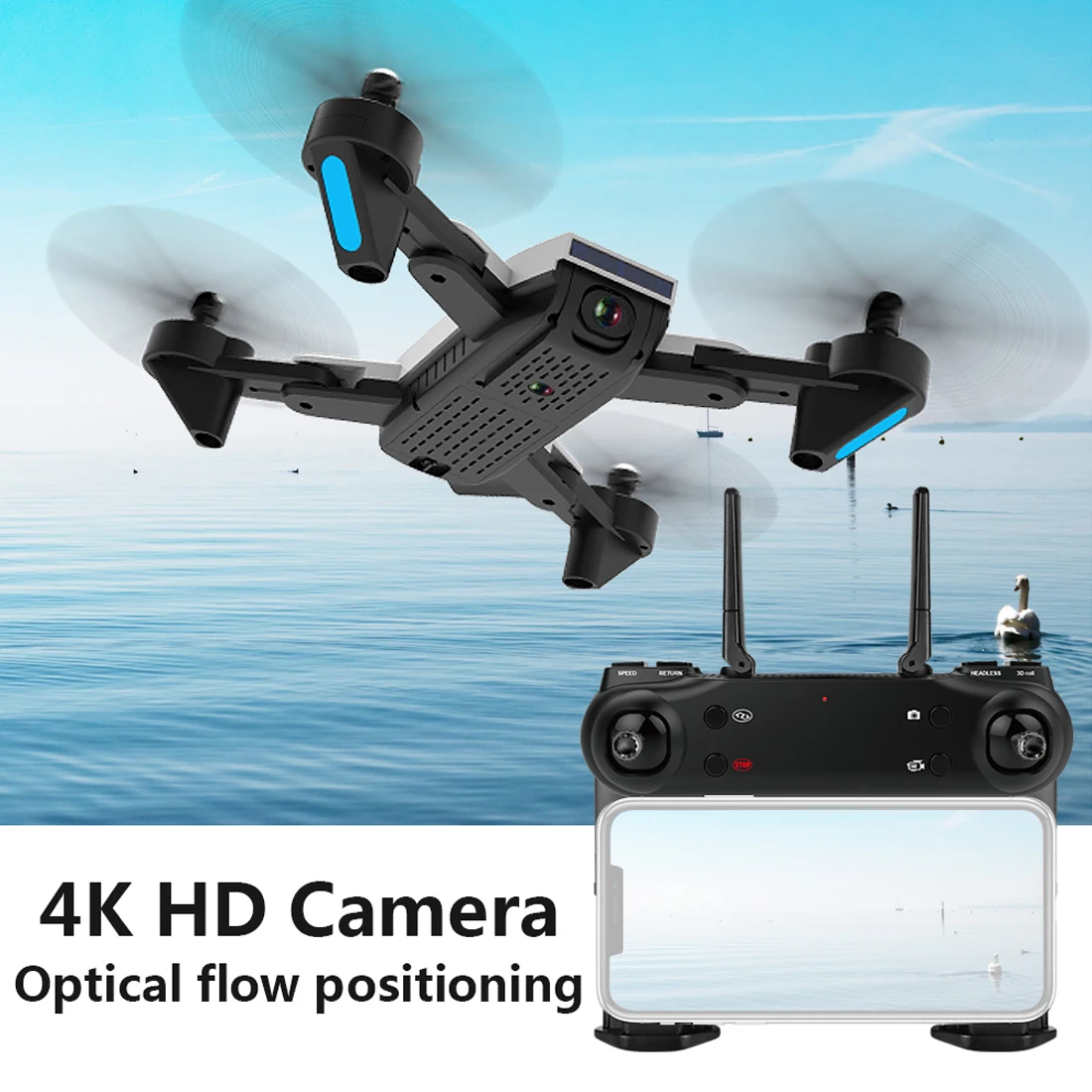 2019 SG700-D складной Wi-Fi FPV дрона с дистанционным управлением 4K 1080P HD двойной Камера