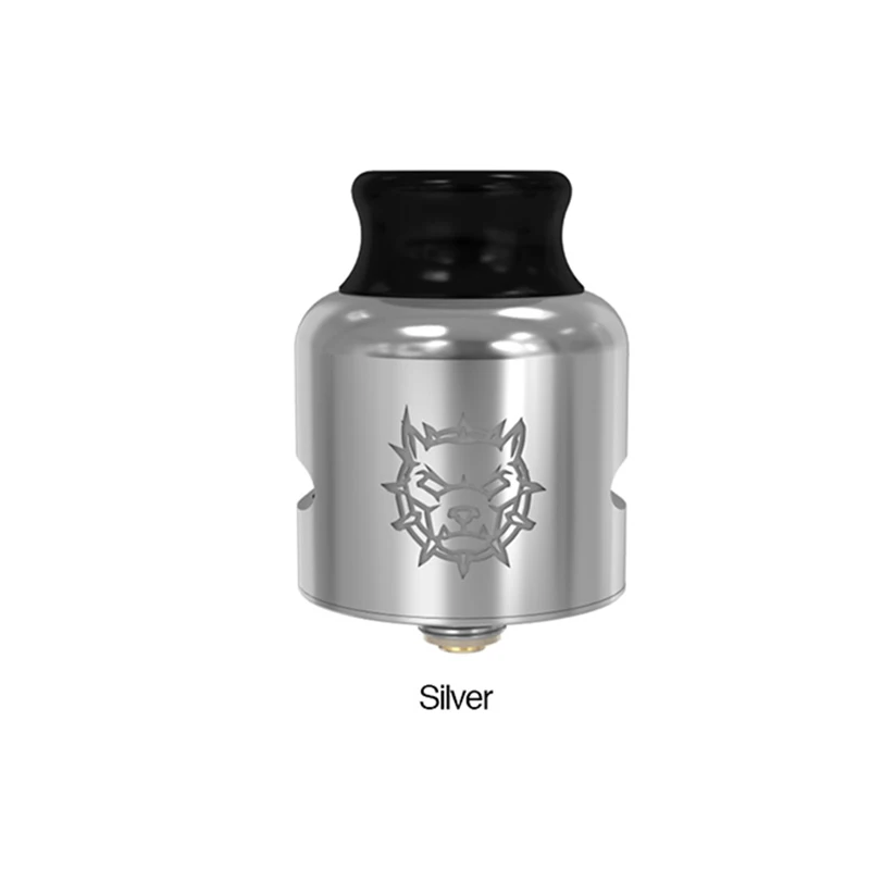 

Vape Tank Damn Vape Mongrel RDA Tank 1.5ml BF 510 Pin Atomizer Dual Post Build Deck Vape Electronic Cigarette Vaporizer