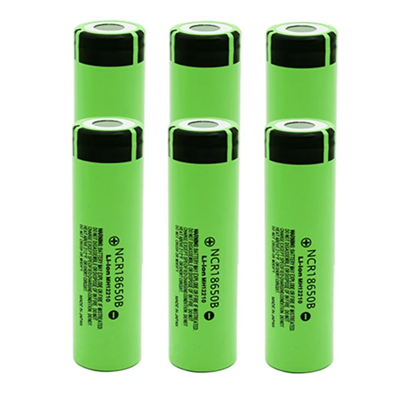Оригинальная 18650 литиевая батарея NCR18650B 3400mAh аккумуляторная батарея 3,7 V для фонарика Panasonic электроинструменты
