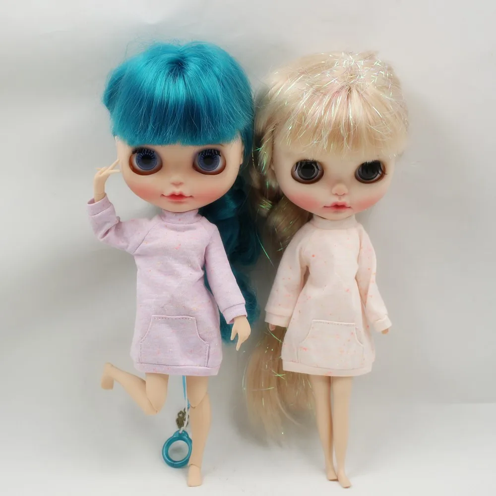 Наряды для Blyth кукольный свитер розовый anf фиолетовый для выбора костюма для 1/6 pullip jerryberry licca icy dbs кукла