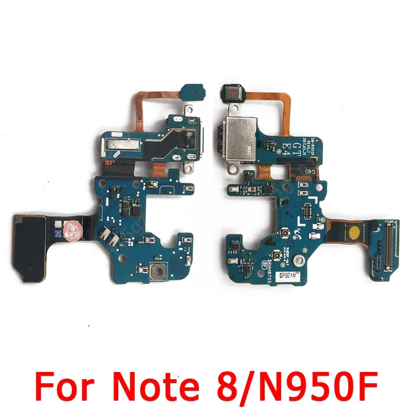 Оригинальная зарядная Плата USB для Samsung Note 8 Note8 зарядный порт N950F гибкий кабель PCB
