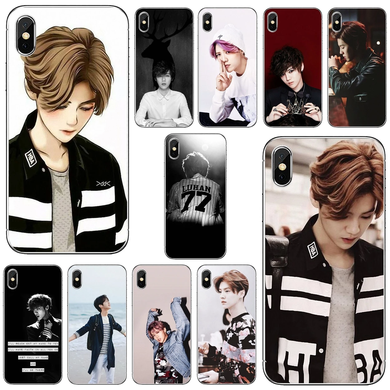 

Korea-Team-KPOP-exo-luhan-Poster Soft Cases Covers For iPod Touch iPhone 10 11 12 Pro 4S 5S SE 5C 6 6S 7 8 X XR XS Plus Max 2020
