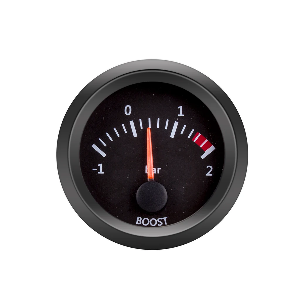Автомобильный манометр " 52 мм 12 В температура воды и масла Температура масла пресс топлива вольтметр соотношение воздуха топлива повышение температура выхлопа измерительное устройство для транспортного средства черный корпус