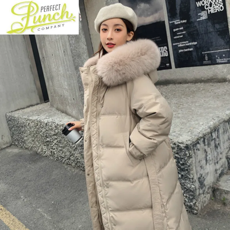 Женский пуховик зимняя теплая Женская парка Женское пальто с воротником из