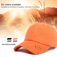 2021 new broken style baseball cap solid color hat spring and summer mens hats womens hats visor high quality wholesale hats