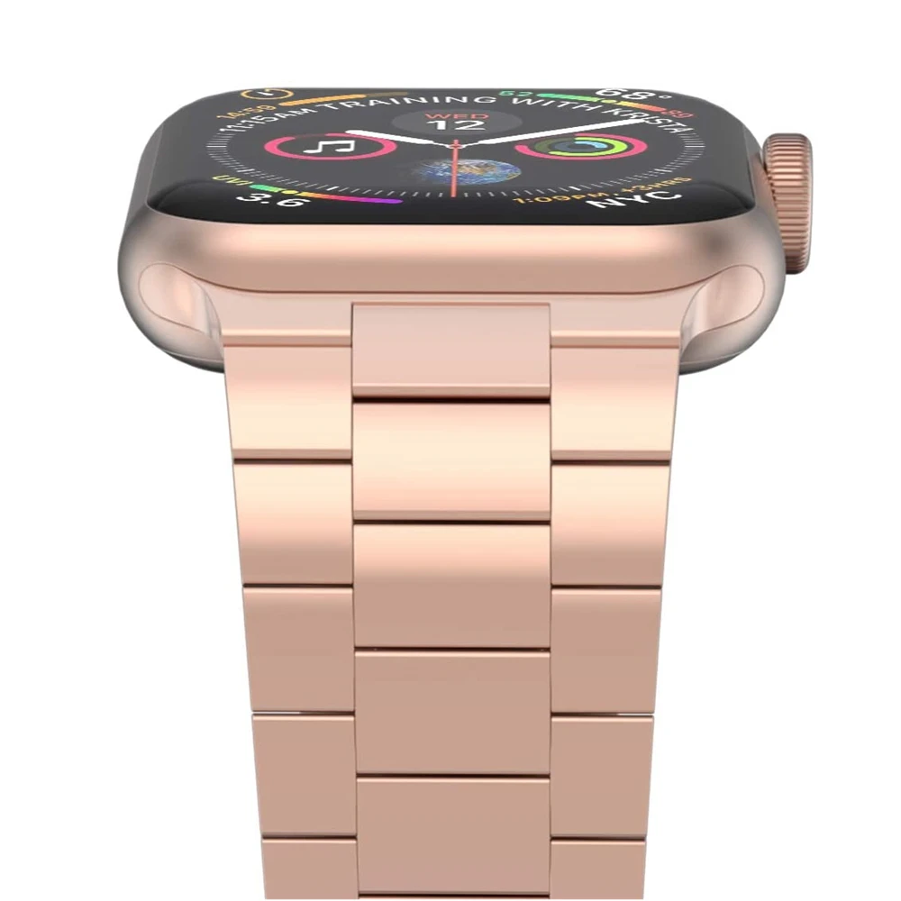 

Ремешок из нержавеющей стали для apple watch 7, браслет SE Series 6 5 3 для apple watch iwatch band 44 мм 42 мм 40 мм 38 мм