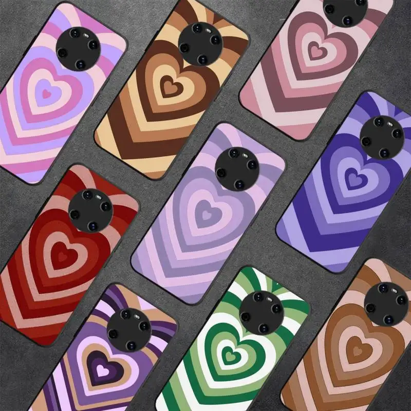 

Latte Love Coffee Heart Phone Case For Huawei Y 5 Y6 2019 Y5 2018 Y9 2019 Luxury case for 9prime2019