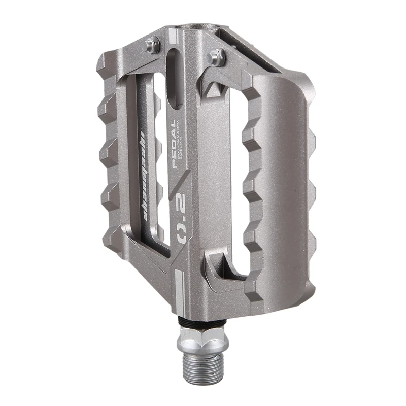 

Shanmashi Bike Pedals Ultralight Bicycle Bearing Pedal Non-Slip Large Wide Pedal Parts for Mountain Road Bike