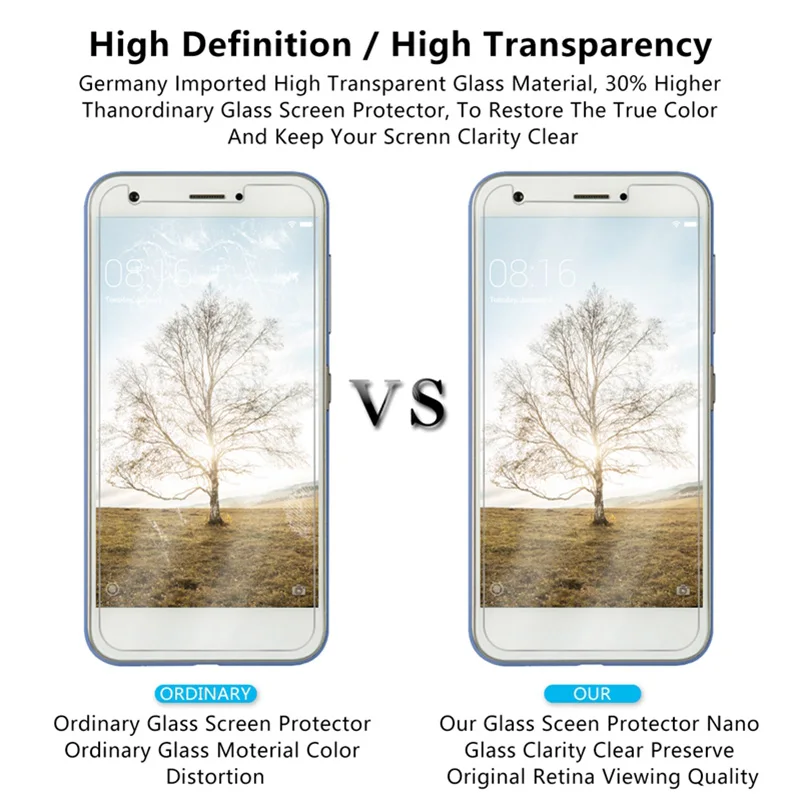 Защитное стекло 9H HD для Nubia Z9 Mini Z7 Max закаленное ZTE N3 N2 N1 M2 Lite V18 X защитная