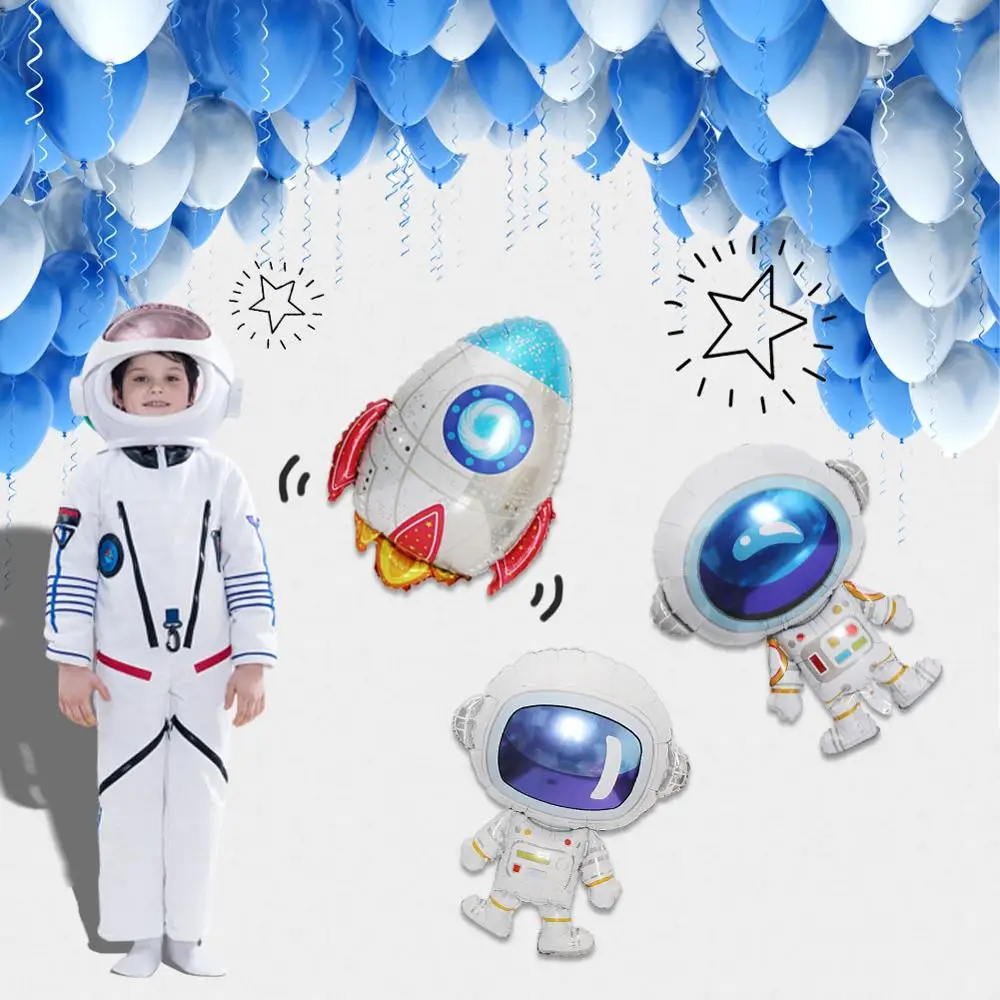 10 шт. Galaxy тема реактивный воздушный шарик из фольги в форме космического