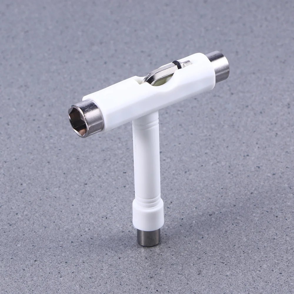 

Mini T Type Wrench Tool Roller Skateboard Repair Tool Adjusting Tool with Wrench L-type Screwdriver