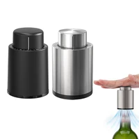 creative wine stopper champagne wine bottle stopper preservation tool vacuum sealed cork wine accessories barware