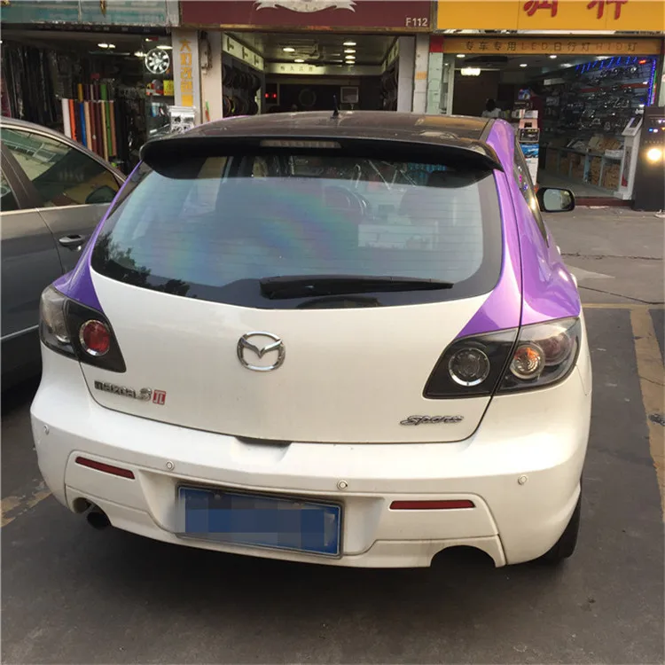 Спойлер для MAZDA M3 2006-2013 задний спойлер высококачественный из АБС-пластика праймер