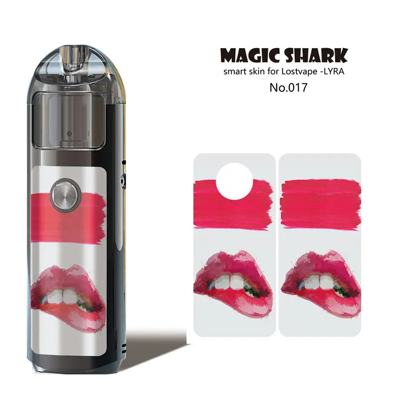 Волшебная Акула Железный человек Лев губы автомобиля Дэдпул ПВХ стерео Pod КРЫШКА