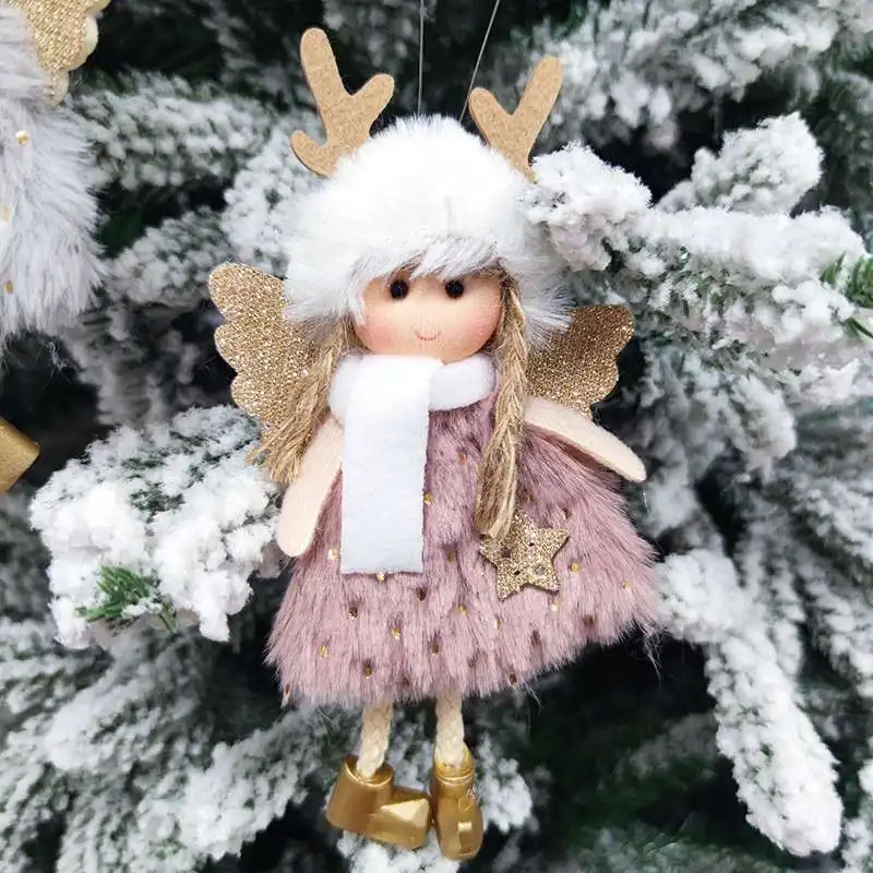 Tree Ornament Christmas New Year Gift Decoration Cute Angel Doll Xmas | Дом и сад