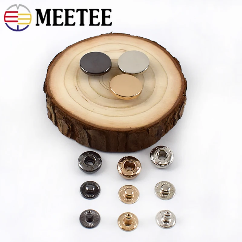 Набор металлических кнопок для шитья 20 комплектов | Дом и сад