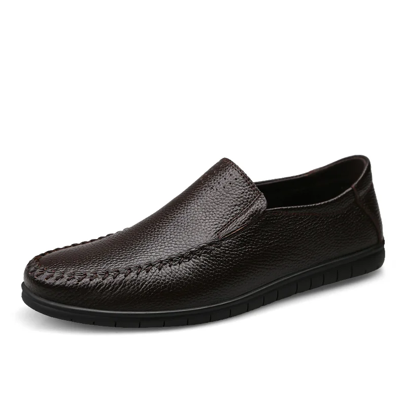 

Leather shoes 2021 men's casual shoes driving men's shoes England new spring and autumn flat shoes fashion Joker shoes