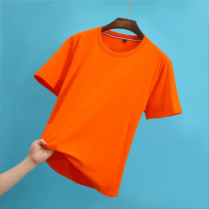 Летняя Повседневная дешевая футболка YOTEE2021 с коротким рукавом хлопковая