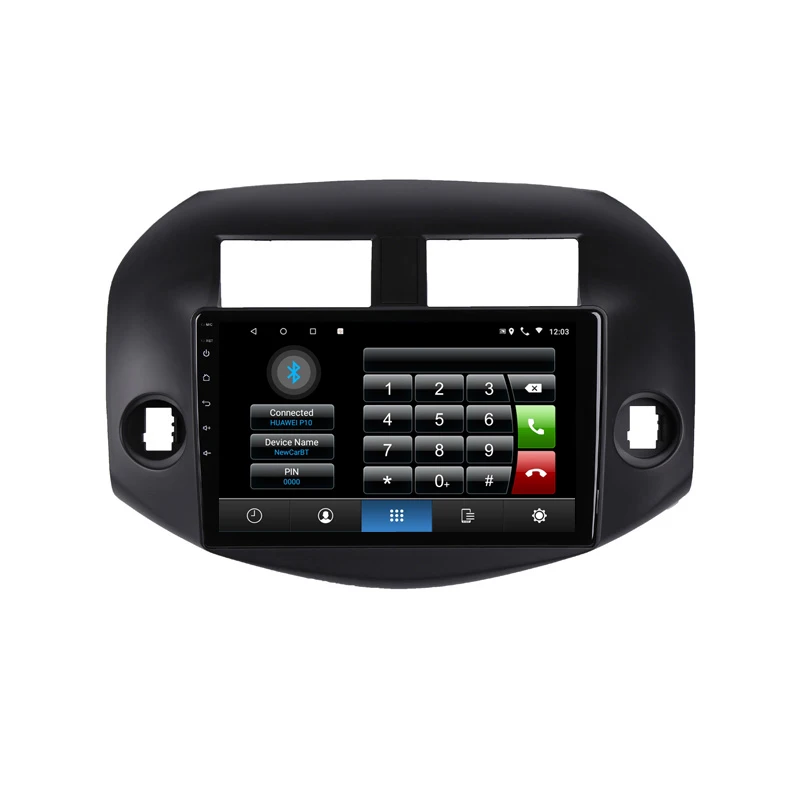 Головное устройство для Toyota RAV4 10 1 дюйма 4 Гб ОЗУ 8 ядер Android DVD GPS навигация 2007 2008 2009