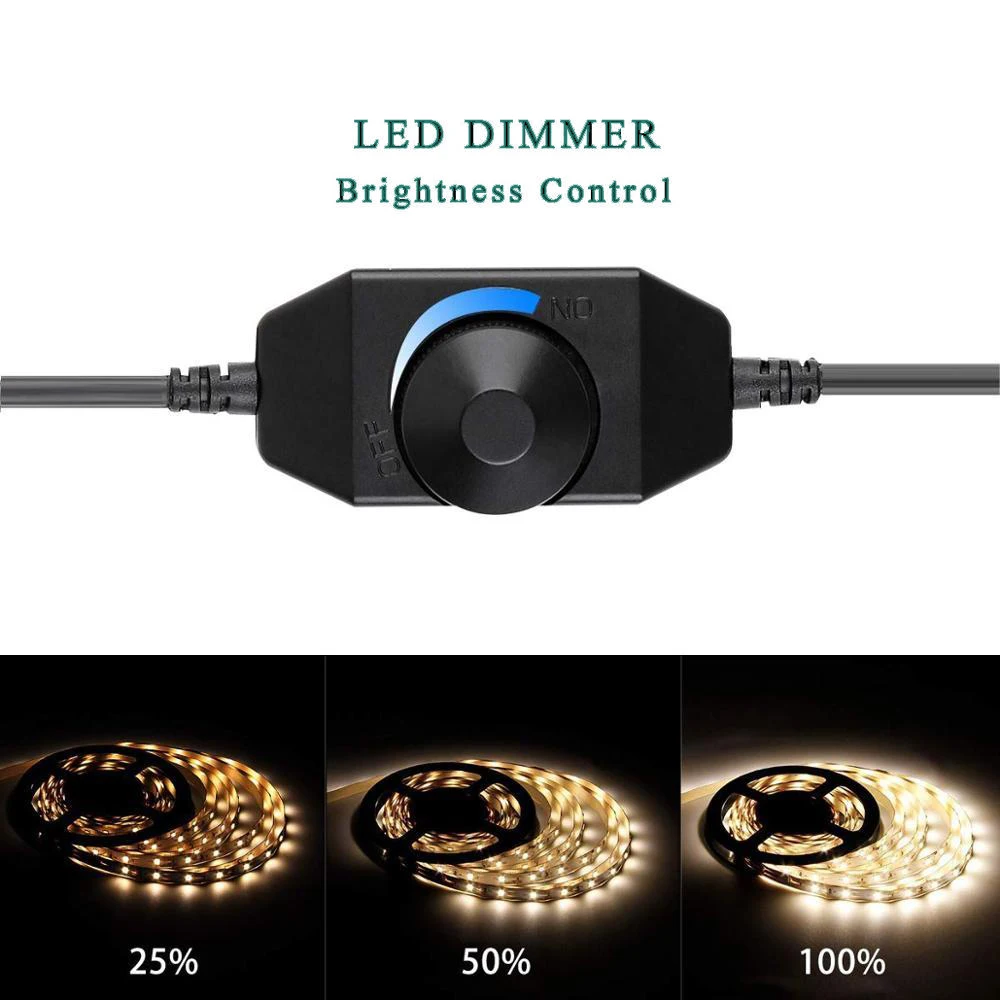 LED Strip Dimmer Touch Sensor Switch Manual Controller with DC Female Male Connector Accessories for 12V 24V Tape Light | Лампы и