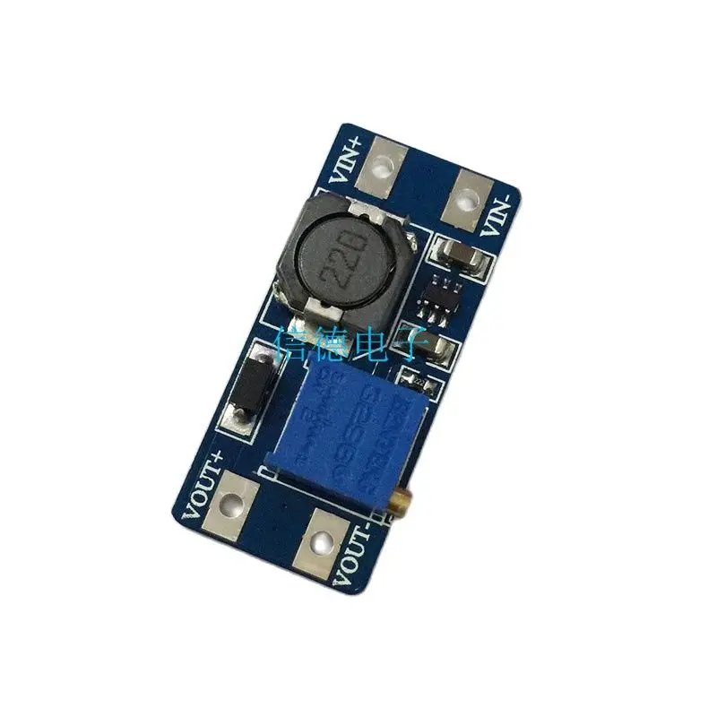 

MT3608 DC-DC boost module 2A board input voltage 2-24V up 5/9/12/-28V adjustable