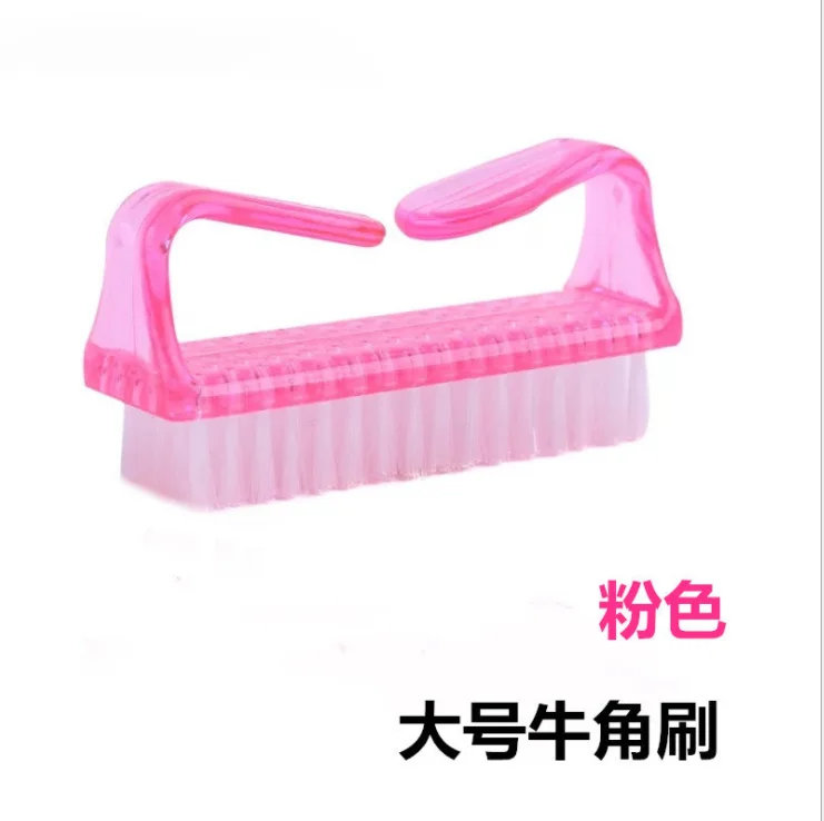 Nail Cleaning Nail Brush Tools File Nail Art Care Pedicure Soft Remove Dust Small Angle Clean Brush For Nail Care Tools