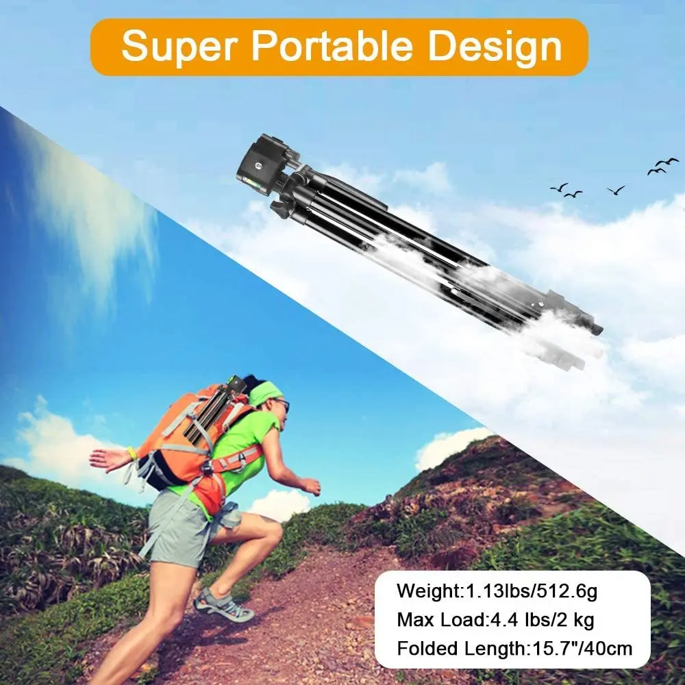 

40" Photographic Lighting Tripod With 1/4 Screw Fill Light Stand Adjustable Suit For Ring Light Phone Stand Ring Lamp Ringlight