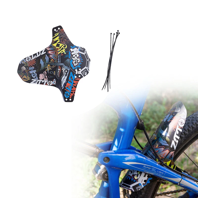 Грязезащитный щит для велосипеда прочный портативный передний и задний