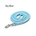 Sky Blue Высокое качество поводок для питомца собаки поводок из искусственной кожи Веревка поводок ошейник для собак, кошек поводок для прогулок на открытом воздухе поводок для собак, поводок для собак, автоматический поводок ремень веревка - Цвет: Sky Blue