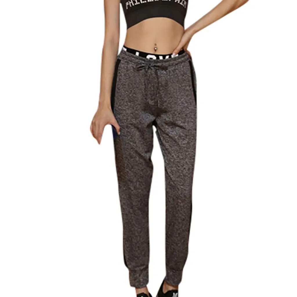 

Women Fashion Yoga Pants Lady Wet High Waist Trouser Pants Sports Pants Gym Casual Comfortable Fitness Yoga Pants