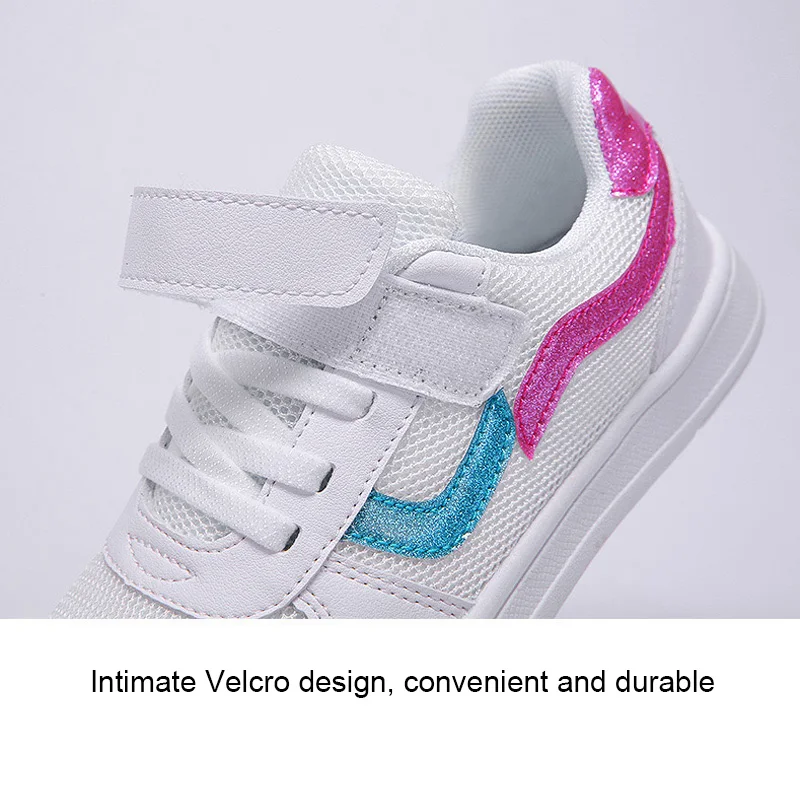 Детская обувь мягкие блестящие кроссовки принцессы уличные Повседневные