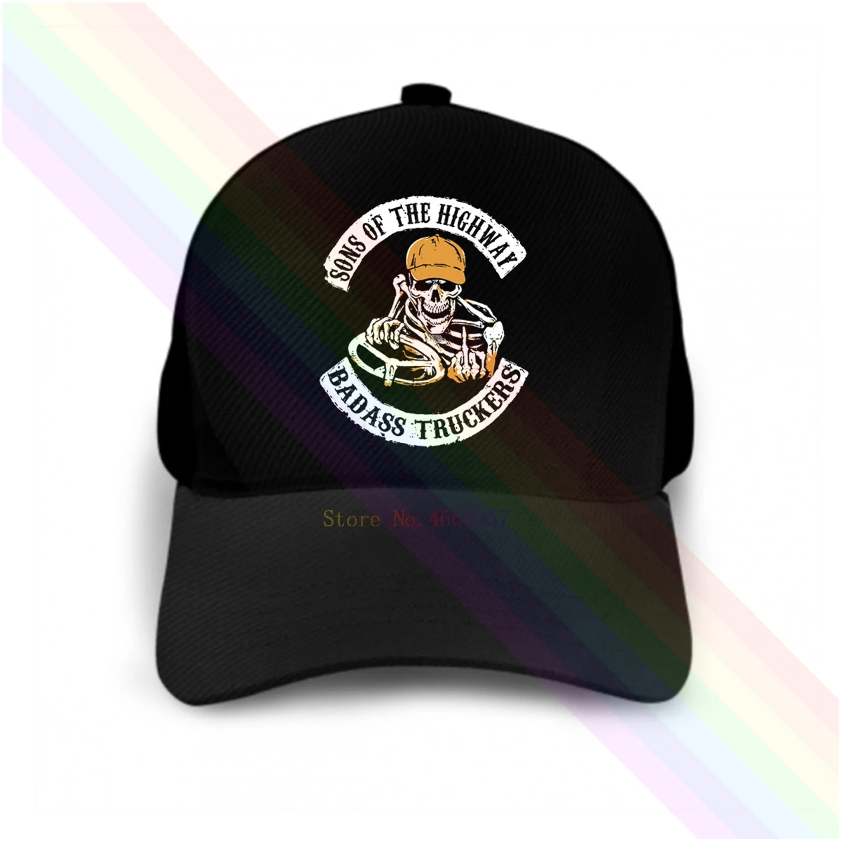 Новинка 2020 черная популярная Бейсболка унисекс с изображением грузовиков и