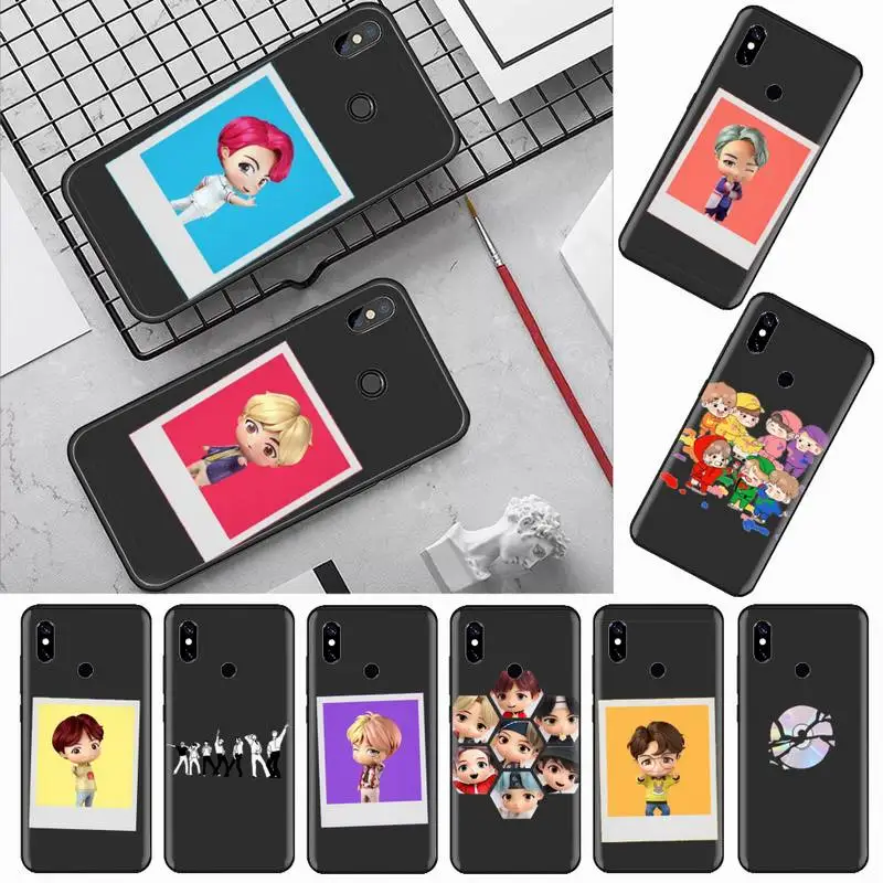 

New Album DYNAMITE FUNNY Phone Case For Xiaomi Redmi mi note max 3 5 6 8 9 10 t S SE lite pro Soft Silicone Shell Cover Funda