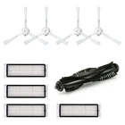 Щетка с роликом, боковая щетка, моющийся робот-фильтр для 360 S5 S7, запчасти для робота-пылесоса, Сменный фильтр