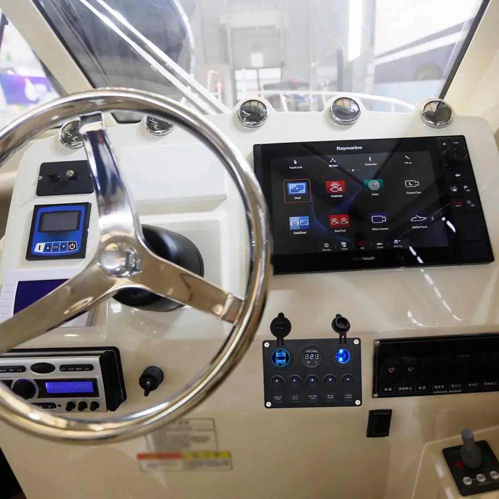 Универсальный 5 Gang морской катер автомобиля светодиодный кулисный переключатель