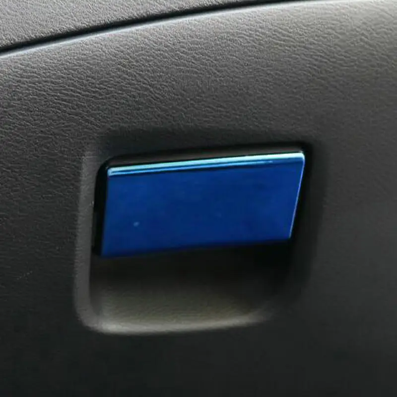 

SBTMY Stainless steel decorative patch for handle of glove box of Automobile Co driver for Nissan Sylphy 14th Sentra 2019 2020