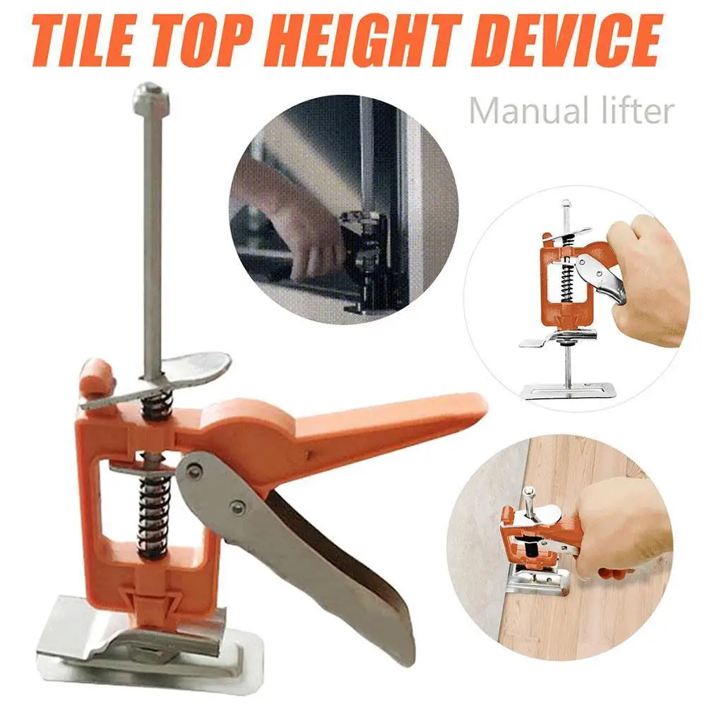 

1pc Manual Lifting Positioning Leveler Home Construction Tile Adjustment Tools Tiles Manual For Paving Wall Lifting Tool Y9F0