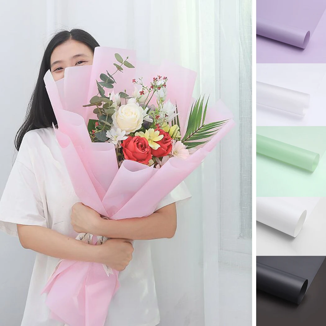 

Craft Cellophane DIY Multicolor High quality Waterproof Polypropylene 60cm*100m