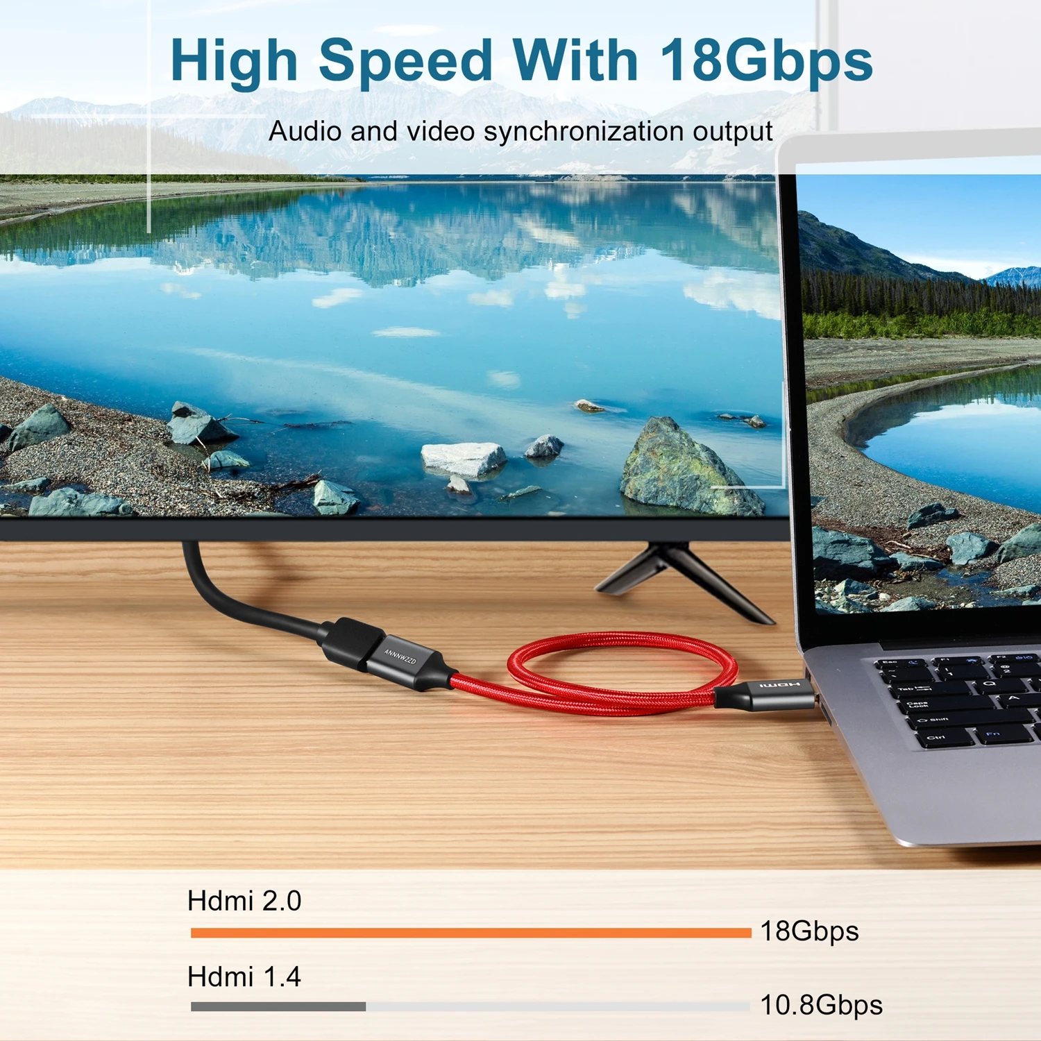 

HDMI Extension Cable 4K 60HZ 3D HDMI 2.0 High Speed Male to Female Cable for HDTV Nintend Switch PS4/PS3 Computer HDMI Extension