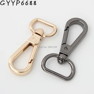 10-30pcs 16mm 19mm 5colors metal trigger swivel snap clasps clips dog collar pet straps bag shoulder hardware swivel for purses