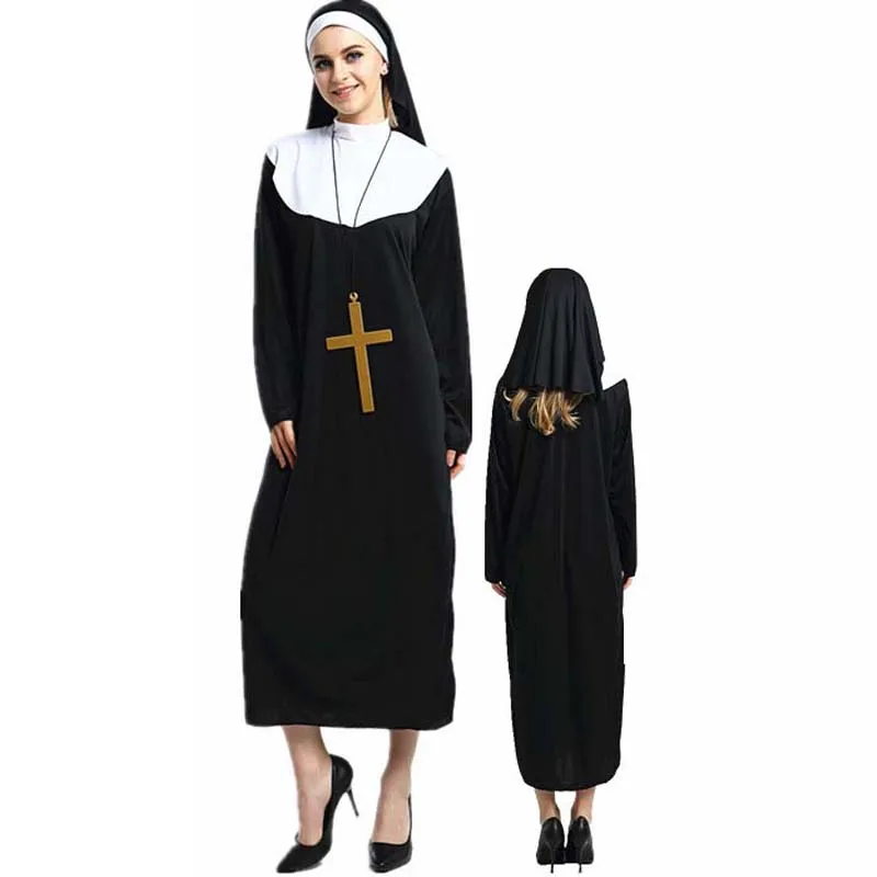 Женская мужская детская фантазия взрослые Иисус Дева Мария костюмы для косплея