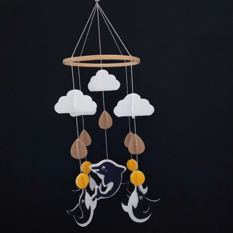 

Baby Rattles Crib Mobiles Toy Rotating Mobile Bed Bell Newborn Infant Baby Toys