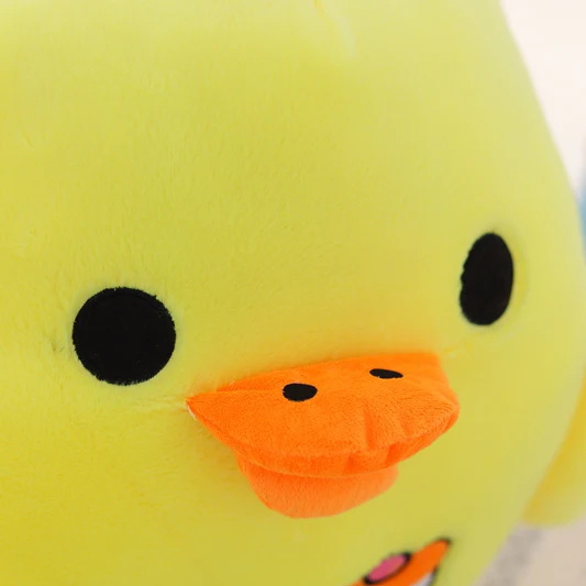 Большой размер Kawaii Rilakkuma Kiiroitori плюшевая анимэ Кукла мультфильм маленький желтый