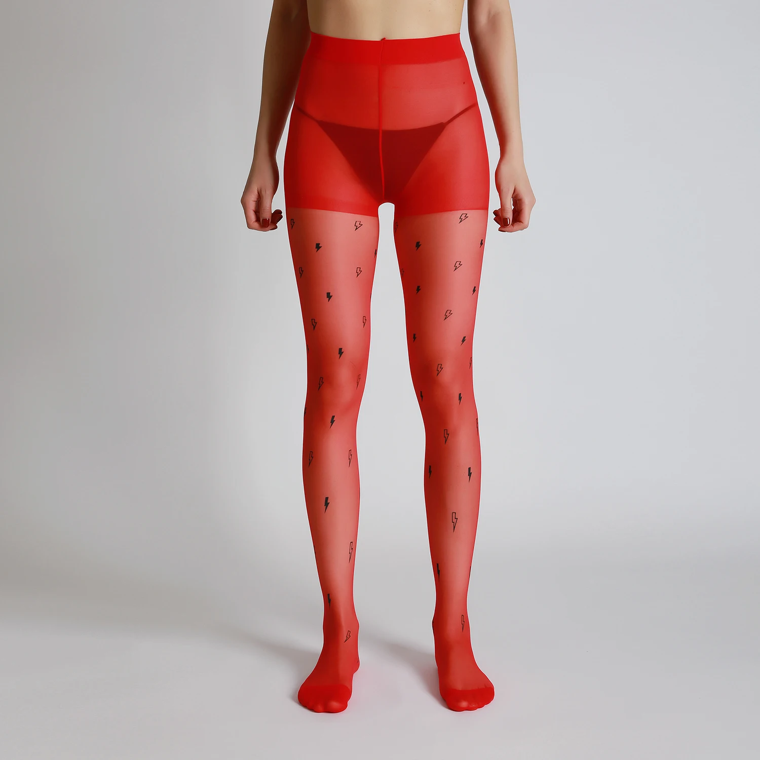 Новый дизайн высококачественные пикантные колготки с принтом вспышки