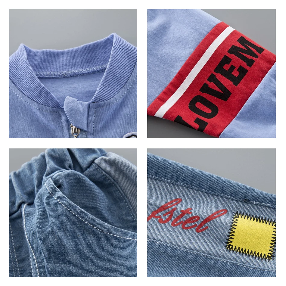 Маленький ребенок Spring1 2 От 3 до 4 лет осенняя одежда для детей ясельного возраста