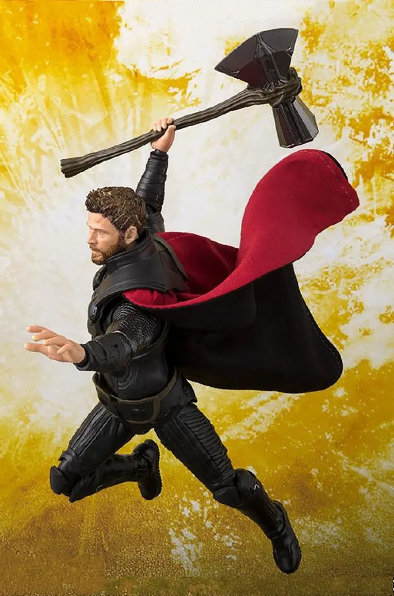 Фильм Мстители 4 эндшпиль Marvel SHF танос Черная Вдова Тор Капитан Марвел Человек-муравей фигурка модель игрушки подарок