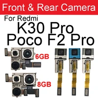 front back main camera for xiaomi redmi k30 pro for poco f2 pro rear big camera samll facing camera flex cable replacement parts